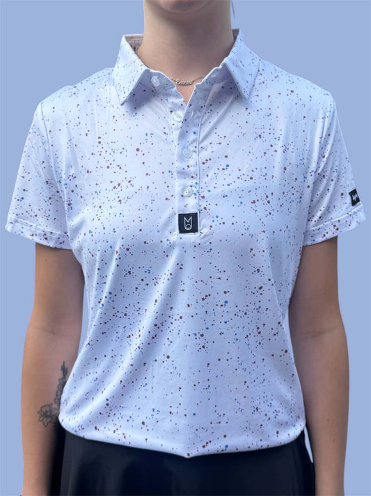 Ladies Speckled With Sleeves