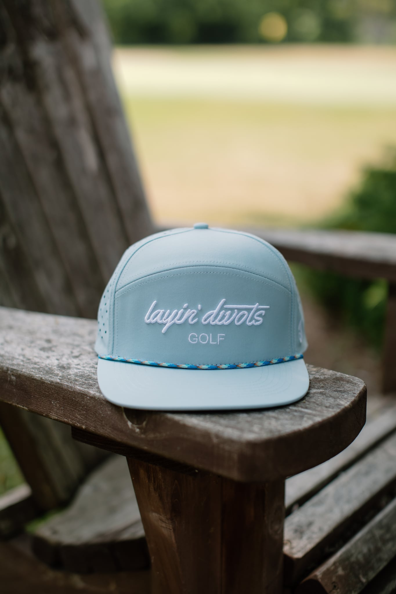 Sky Blue Rope Hat